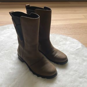 Sorel Emilie Waterproof Leather Mod-Calf Boots